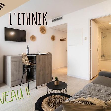 L'Ethnik--Studio Tout Confort--Clim--Parking--Wifi Лурд Екстер'єр фото